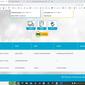 Yozgat PTT Kargo Dağıtım Yapmıyor