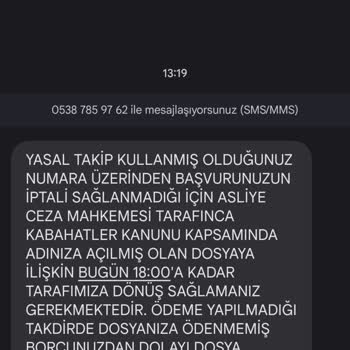 0538 785 97 62 Yanıltıyor