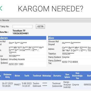 13 Gündür Sürat Kargo Kargomu Gönderemedi
