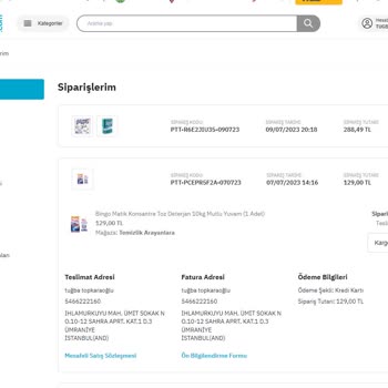 Bingo Epttavm Müşteri Desteği Ve Sipariş Sonrasındaki Destek