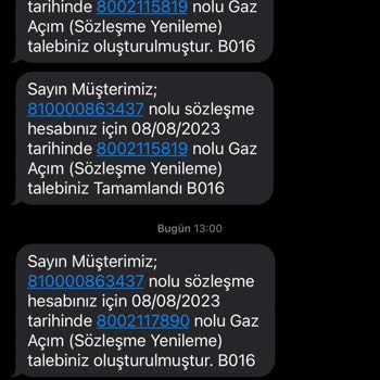 Aksa Gaz Doğalgaz Açma Hizmetinde Sorun