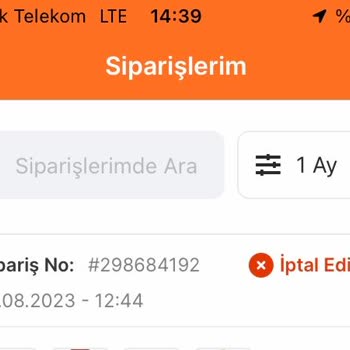 Migros Sanal Market Siparişi Mağduriyeti