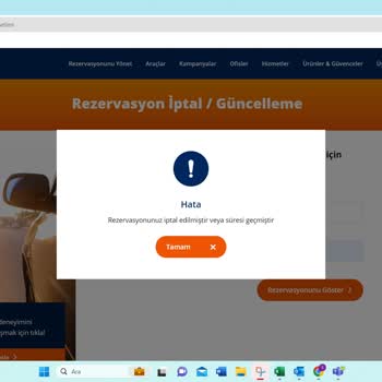 Budget (budget.com.tr) Rezervasyon İptali Hatası!