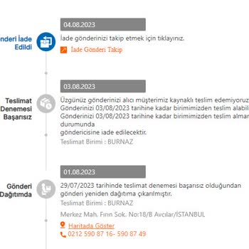 MNG Kargo Hizmetinden Hayal Kırıklığı Yaşıyorum