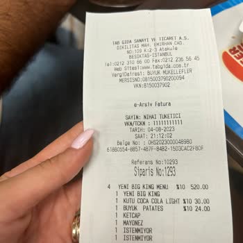 Burger King Ekstra Ücret Alındı