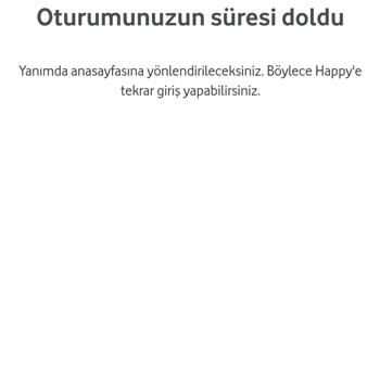 Vodafone Hediye Çarkını Kullanamıyorum