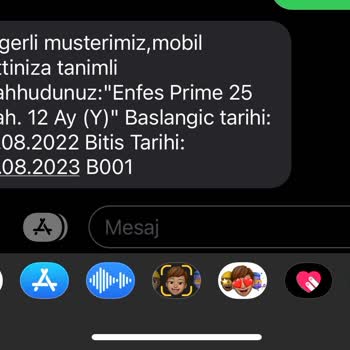 Türk Telekom Mobil Hattımın Tarifesini Kafasına Göre Değiştirmiş.