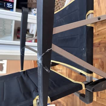 Nurgaz Campout Katlanır Lüks Sandalye Plastik Kol Kalitesizliği