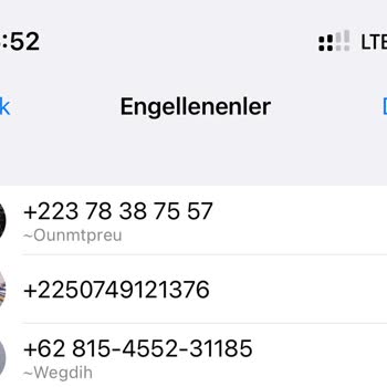 WhatsApp Tan Gelen Şüpheli Mesajlar