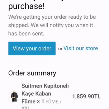 Suitmen Aldığım Kaşenin Sebep Gösterilmeden İptal Edilmesi