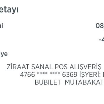 Bubilet Konser Bileti Sorunu