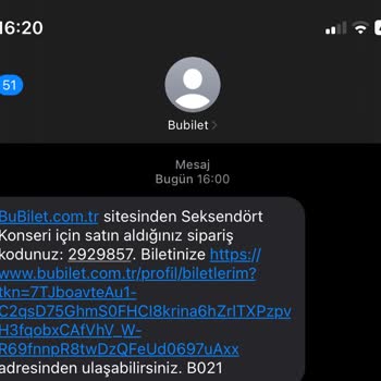 Bubilet Konser Bileti Sorunu