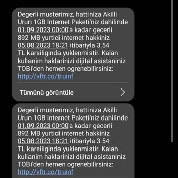 Vodafone Ek Cihaz Sorunu