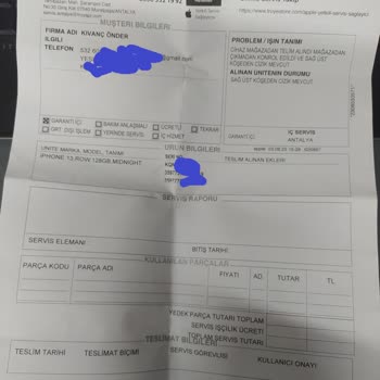Apple Ve Markantalya Servis Problemi