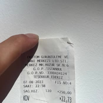 Ekotom Tıp Merkezi Para Karşılığı Rapor