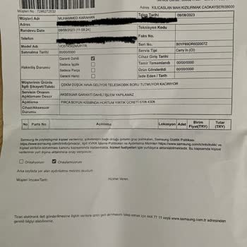 Samsung Toz Torbasız Süpürge Problemi