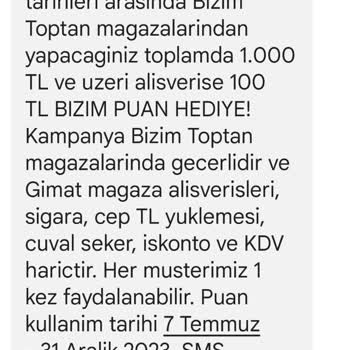 Nerede Kaldı Puanlar Bizim Toptan