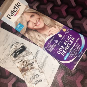 Palette Boya Tüpünden Farklı Renk Çıktı