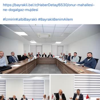 Bayraklı Belediyesi Doğalgaz Hizmeti Almak İçin Bekliyoruz