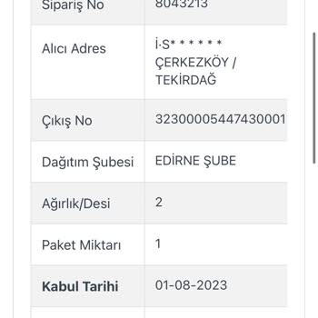 Kargoist Kargom Teslim Edilmedi