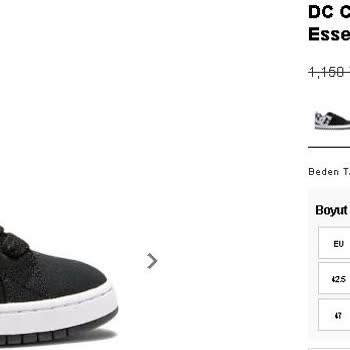 Dcshoeturkiye.com Ayakkabı Sipariş Ettim Şapka Geldi!