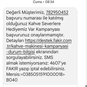Taşpınarlar Filtre Kahve Makinesi Kampanyası