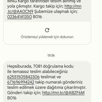 MNG Kargo Akhisar Dağıtım Yapmıyor