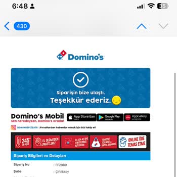 Domino's Pizza Domino Pizza Çiftlikköy