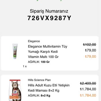 Petzz Shop Hediye Taşıma Çantası Gönderilmedi