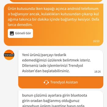 Trendyol İade Edilen Arızalı Ürün Bedelini Geri Ödemiyor.