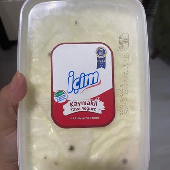 İçim İçin Kaymaklı Yoğurt Küflü Geldi