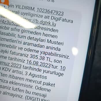 Digiturk Fazla Fatura Ödetmek İsteniyor