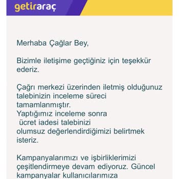 Moov Haksız Çekilen Ücret Ve İade Talebine Olumsuz Dönüş