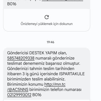 MNG Kargo Dan Kargom Gelmedi Tüm Gün Evdeydim