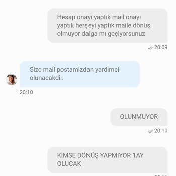 1win Bahis Sitesi Parama Dönüş Yapmadı