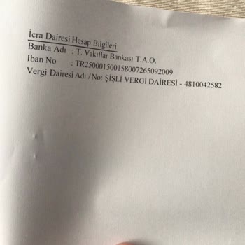 Kuzey Marmara Otoyolu 2 Yıl Sonra Gelen İcra Kağıdı