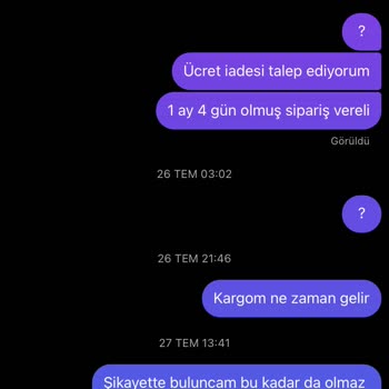 Mf Scarfs Ücret Alındı Ürün Gelmedi 2 Aydır