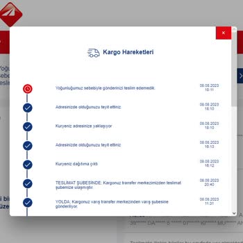 Aras Kargo Perge Antalya Şubesi Yine Paketi Teslim Etmedi