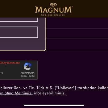 Magnum Güvenlik Kodu Hatası