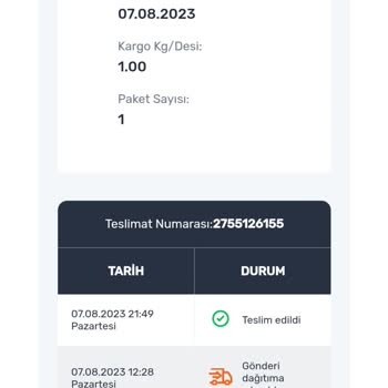 Sürat Kargo Paketim Teslim Edildi Gözüküyor Ama Bende Değil