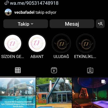 TÜRSAB Sapanca Bungalov Dolan Dırdırcılık