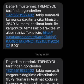 Sürat Kargo Siparişim Eve Gelmeden Geri Gönderildi