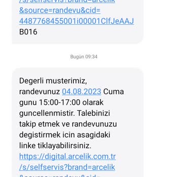 Arçelik Servisi, Randevusuna 8 Gündür Gelmeyerek Sürekli Erteliyor