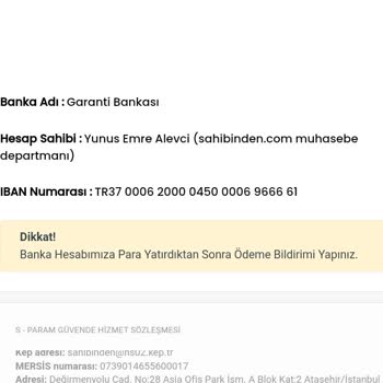 Sahibinden Para İade Talebi Geç Olması