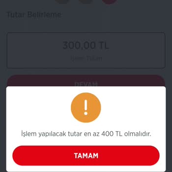 Ziraat Yatırım İstediğim Miktarda Para Yatırmama Müsaade Etmiyor.