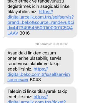 Beko Klima Montaj Randevusuna Gelmiyor