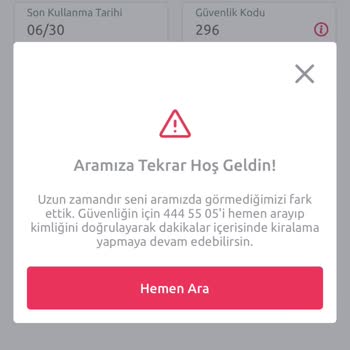 TikTak Kirala Müşteri Hizmetleri Telefonuna Ulaşmak Mümkün Değil