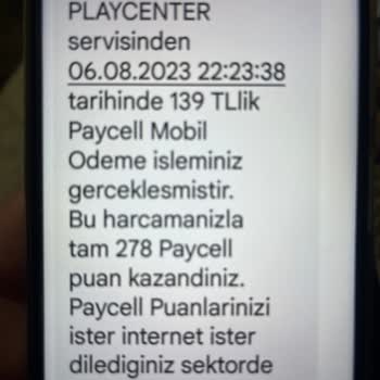 Paycell Haksız Ücret Yansıtılması