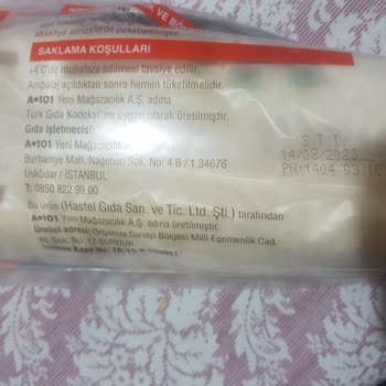 A101de Küflenmiş Yufka