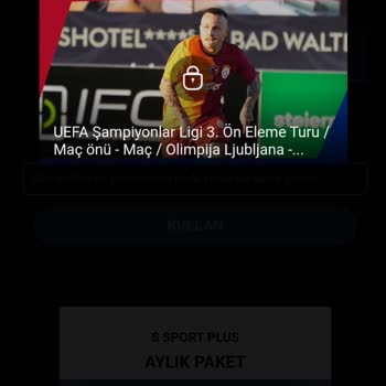 S Sport+ Üyeliği Sonrası Maç İzleyememe